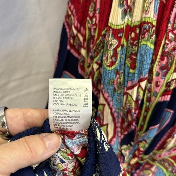 Vibrant Bila Patchwork & Floral Dress - Size Small - Picture 9 of 11